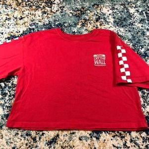 Vans Cropped Tshirt Womens XS